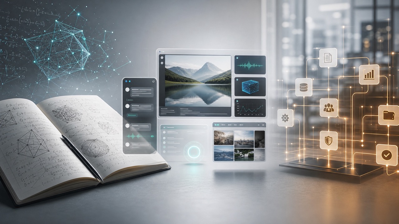 AI研究、Google Gemini、Claudeの企業活用を示すアイキャッチ画像