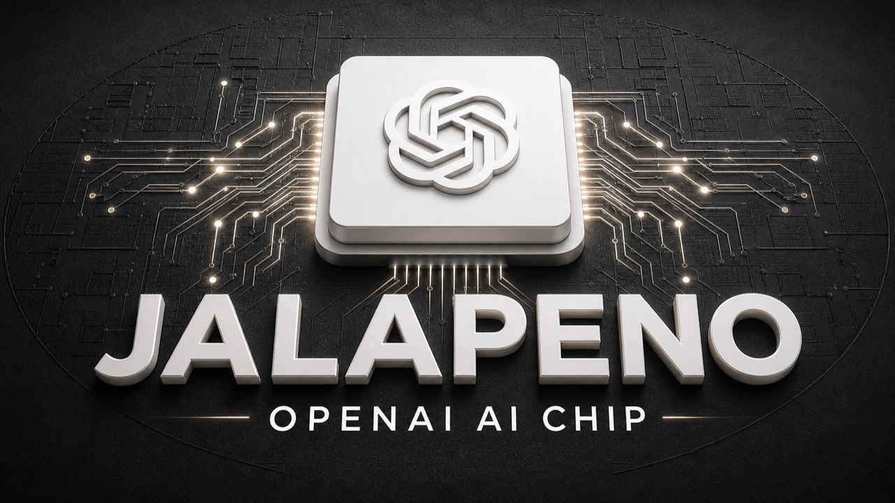 OpenAI初の独自AIチップJalapeñoをイメージしたアイキャッチ画像