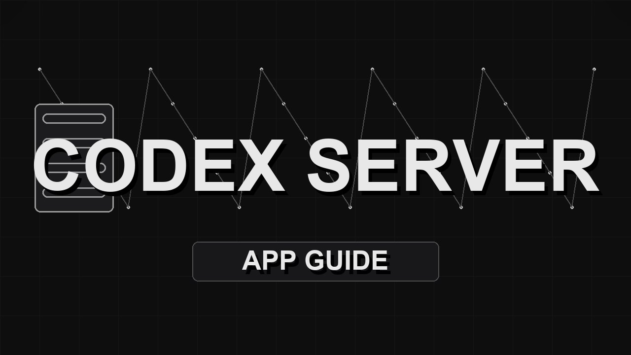 Codex App Serverの使い方をイメージしたアイキャッチ画像