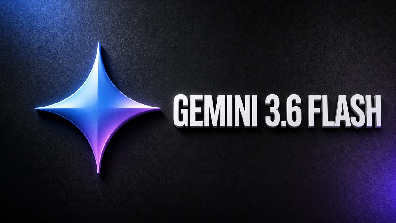 Googleの新モデル Gemini 3.6 Flash を表すアイキャッチ画像