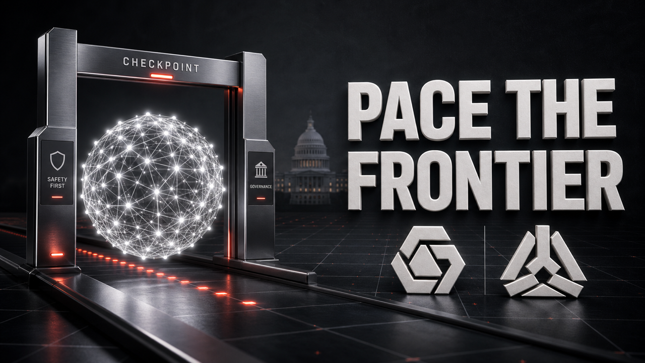 AI開発の速度調整と安全なガバナンスを表現したPacing the Frontierのイメージ