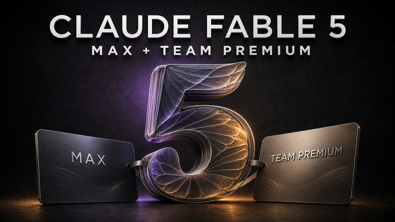 Claude Fable 5がMax・Team Premiumのサブスクに統合されるイメージ