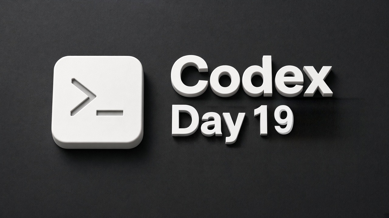 Codex Day 19
